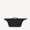 Große Herren-Army-Gürteltasche in Schwarz Große Herren-Army-Gürteltasche in Schwarz