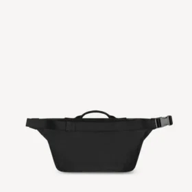 Große Herren-Army-Gürteltasche in Schwarz
