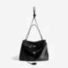 Große Rodeo-Handtasche für Damen in Schwarz