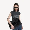 Große Rodeo-Handtasche für Damen in Schwarz