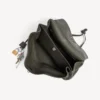 Große Rodeo-Handtasche für Damen mit Anhängern in Khaki Große Rodeo-Handtasche für Damen mit Anhängern in Khaki