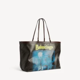 Große „Select“-Tasche für Damen in Schwarz/Gelb