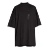 Größen-Aufkleber Oversized-T-Shirt „Schwarz“ 720209TNVE41000