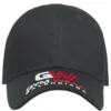 Gym Wear Baseballkappe aus Canvas „Black“ 623903410B21000