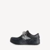 Hamptons Plateau-Sneaker für Damen in Schwarz