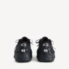 Hamptons Plateau-Sneaker für Damen in Schwarz