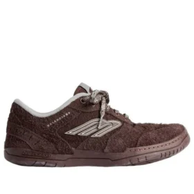Hamptons Suede Sneaker „Dark Brown Grey“ 841765WHPSU2290WHITE