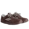 Hamptons Suede Sneaker „Dark Brown Grey“ 841765WHPSU2290WHITE