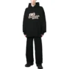 Handgezeichneter BB Icon Hoodie, Large Fit „Schwarz“ 620973TNVQ11059