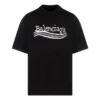 Handgezeichnetes Balenciaga-T-Shirt „Black“ 641675TNVE71197