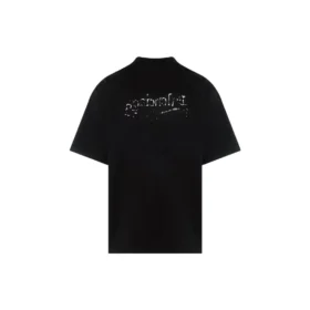 Handgezeichnetes Balenciaga-T-Shirt „Black“ 641675TNVE71197