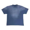 Handgezeichnetes T-Shirt „Blue“ 764235TPVU42671