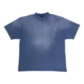 Handgezeichnetes T-Shirt „Blue“ 764235TPVU42671