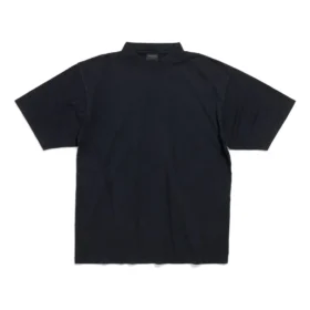 Handgezeichnetes T-Shirt, Medium Fit „Black Faded“ 764235TPVU41569
