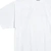 Handgezeichnetes T-Shirt, mittlere Passform „Weiß“ 764235TPVU49601