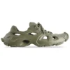HD Sneaker mit Cut-Out-Design „Olive Green“ 702421W3CES3500