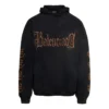 Heavy Metal Baumwoll-Hoodie „Washed Black“ 739024-TOVD8-1055