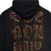 Heavy Metal Baumwoll-Hoodie „Washed Black“ 739024-TOVD8-1055