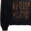 Heavy Metal Baumwoll-Hoodie „Washed Black“ 739024-TOVD8-1055
