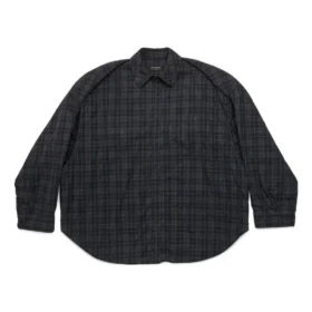 Hemd mit abnehmbaren Ärmeln, Large Fit „Grey“ 751728TOM172952