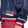 Herren-3B-Poloshirt mit Hoodie in Dunkelblau