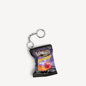 Herren-Anhänger/Schlüsselanhänger „Chips“ in Paprika