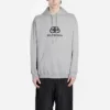 Herren-Balenciaga-Logo-Print, grau, 570811THV781300