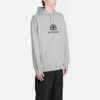 Herren-Balenciaga-Logo-Print, grau, 570811THV781300