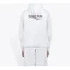 Herren Balenciaga Political Campaign Logo Weiß 600583TIV539040