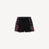Herren-Bermudashorts „Extreme Tie-Dye“ in Regular-Fit, schwarz