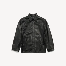Herren-Carcoat-Jacke in Schwarz