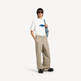 Herren-Chino-Hose in Beige