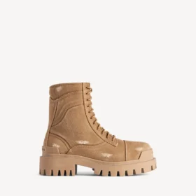 Herren-Combat-Strike-Stiefel in Braun