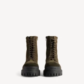 Herren-Combat-Strike-Stiefel in Oliv