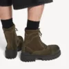 Herren-Combat-Strike-Stiefel in Oliv