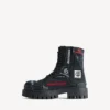Herren-Combat-Strike-Stiefel in Schwarz