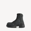 Herren-Combat-Strike-Stiefel in Schwarz