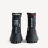 Herren-Combat-Strike-Stiefel in Schwarz