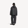Herren-Denim-Jacke mit Kapuze in Raw Indigo