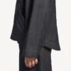 Herren-Denim-Jacke mit Kapuze in Raw Indigo
