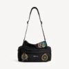 Herren-Explorer-Multipocket-Weekender, klein, in Schwarz/Mehrfarbig
