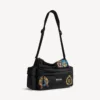 Herren-Explorer-Multipocket-Weekender, klein, in Schwarz/Mehrfarbig