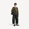 Herren-Explorer-Multipocket-Weekender, klein, in Schwarz/Mehrfarbig
