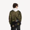 Herren-Explorer-Multipocket-Weekender, klein, in Schwarz/Mehrfarbig