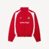 Herren-Fußball-Jacke in Lippenstiftrot Herren-Fußball-Jacke in Lippenstiftrot