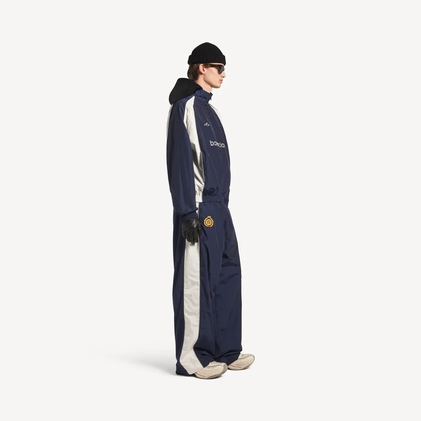 Herren-Fußball-Jacke in Marineblau Herren-Fußball-Jacke in Marineblau