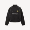 Herren-Fußball-Jacke in Schwarz Herren-Fußball-Jacke in Schwarz