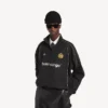 Herren-Fußball-Jacke in Schwarz Herren-Fußball-Jacke in Schwarz