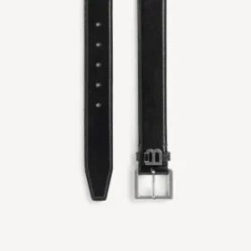 Herren-Gürtel in Hourglass-Form in Schwarz