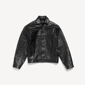 Herren-Hemdjacke in Schwarz